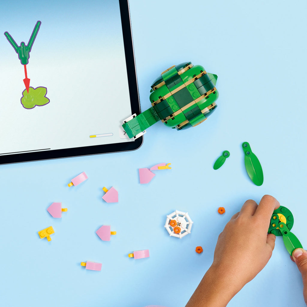 LEGO® Creator 3-in-1 Turtle with a Water Lily Flower - Đồ chơi lắp ráp Rùa và Hoa Súng 31377 LEGO - ảnh 2 - Building Sets