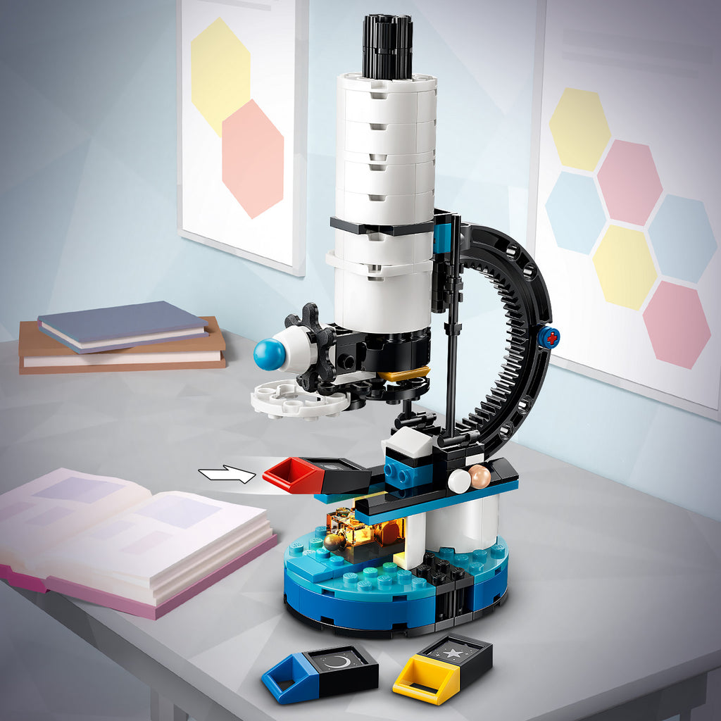 LEGO® Creator 3-in-1 Space Exploration Telescope - Đồ chơi lắp ráp Kính Thiên Văn Khám Phá Không Gian - LEGO 31378 LEGO - ảnh