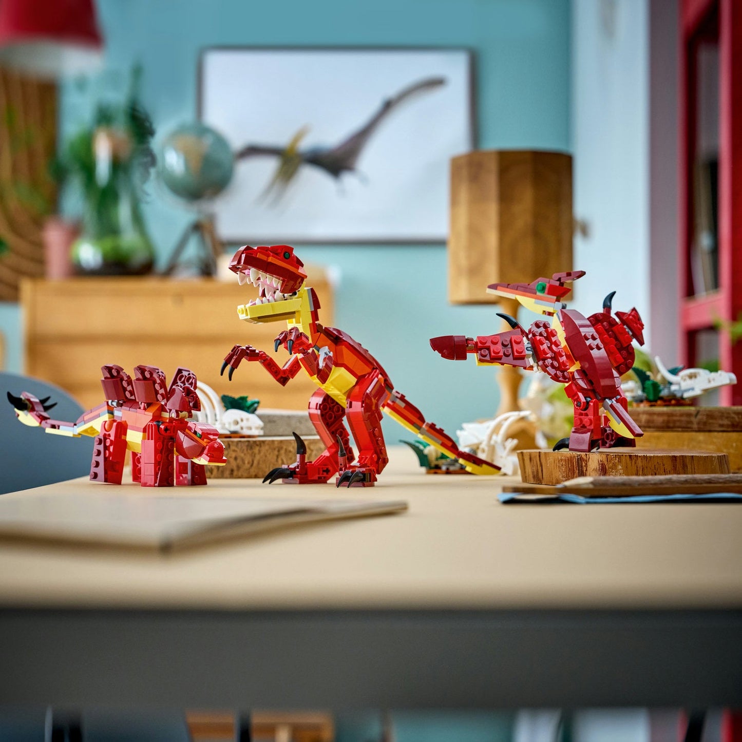 LEGO® Creator 3-in-1 Fierce Dinosaur - Khủng Long Hung Tợn 3 Trong 1 - LEGO 31379 - Hình ảnh bổ sung 5