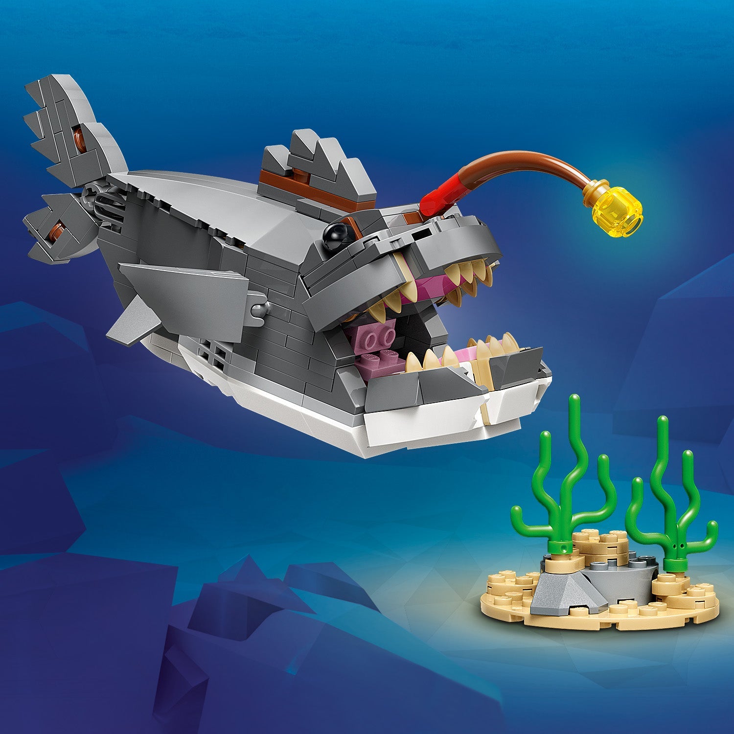 LEGO® Creator 3 in 1 Fierce Shark with a Treasure Chest - Bộ Lắp Ráp Cá Mập 3 Trong 1 - LEGO 31381 - Hình ảnh bổ sung 7