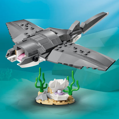 LEGO® Creator 3 in 1 Fierce Shark with a Treasure Chest - Bộ Lắp Ráp Cá Mập 3 Trong 1 - LEGO 31381 - Hình ảnh bổ sung 8