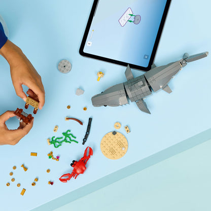 LEGO® Creator 3 in 1 Fierce Shark with a Treasure Chest - Bộ Lắp Ráp Cá Mập 3 Trong 1 - LEGO 31381 - Hình ảnh bổ sung 4