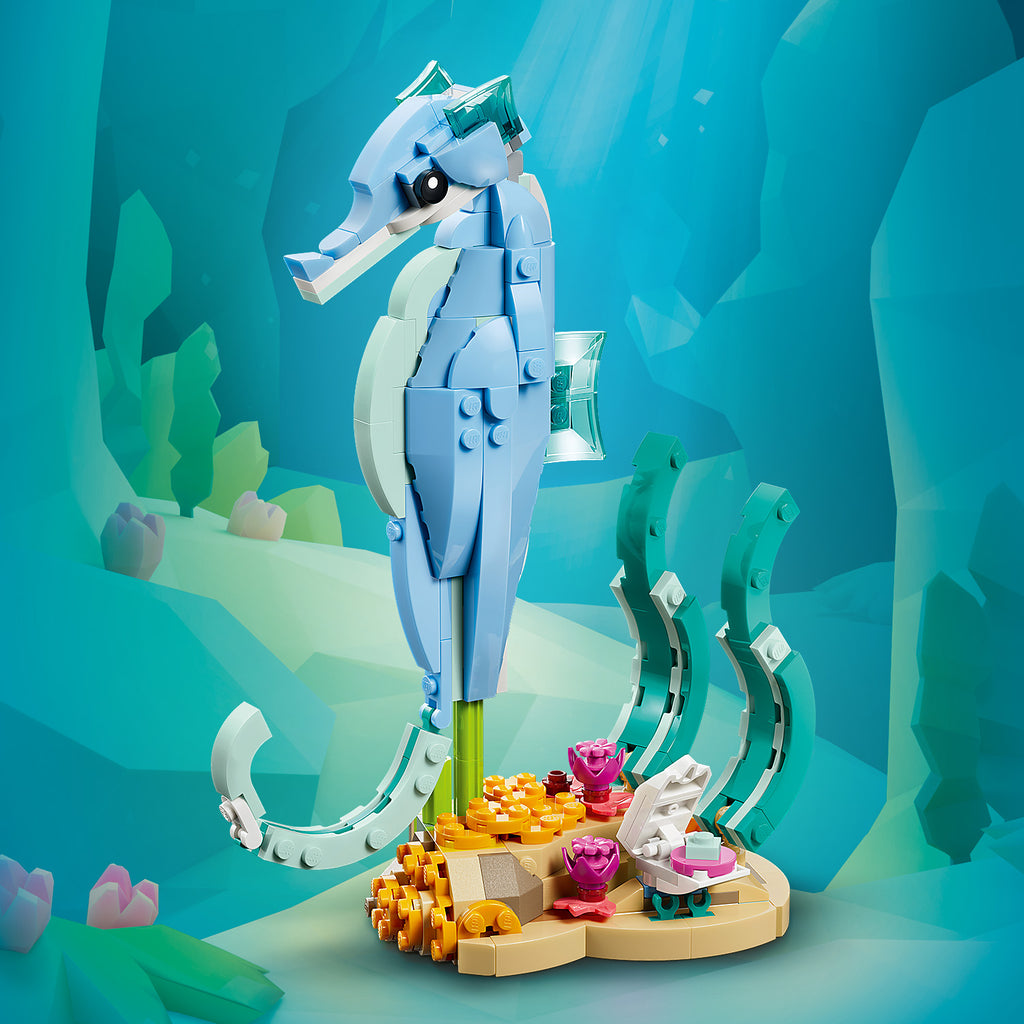 LEGO® Creator 3-in-1 Sea Animals: Beautiful Dolphins - Đồ Chơi Lắp Ráp Sinh Vật Biển 3 Trong 1 - LEGO 31385 - Hình ảnh bổ sung 7