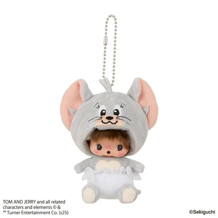 Monchhichi - Taffy Bebichhichi Big Face SS Keychain - Móc khóa gấu bông cao cấp - Monchhichi - Hình ảnh bổ sung 4