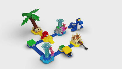LEGO® Super Mario™ Dorrie’s Beachfront Expansion Set - Bộ Mở Rộng Bãi Biển Của Dorrie LEGO 71398 - Góc nhìn khác 3