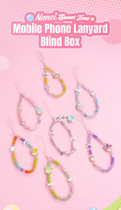 Nanci Sweet Time Beaded Phone Charm - Dây đeo điện thoại hạt cườm Blind Box - Rolife
