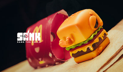 Hamburger Seal - Mô Hình Art Toy Cao Cấp Sank Toys Sank Toys - ảnh 1 - Art Toys
