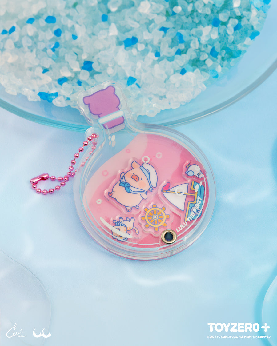 LuLu the Piggy Ocean - Acrylic Keychain (Navigating Ver.) - Móc Khóa Chính Hãng ToyZero+ - Hình ảnh sản phẩm