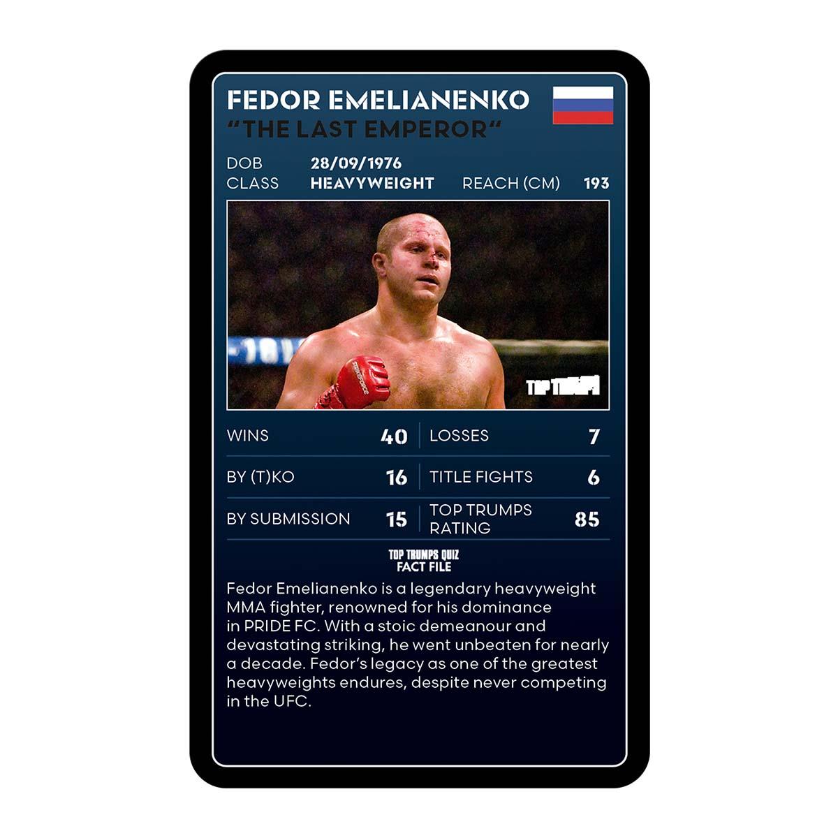 MMA Mixed Martial Arts Top Trumps Limited Edition Card Game - Trò chơi bài thẻ bài Võ thuật - Winning Moves - Góc nhìn khác 3