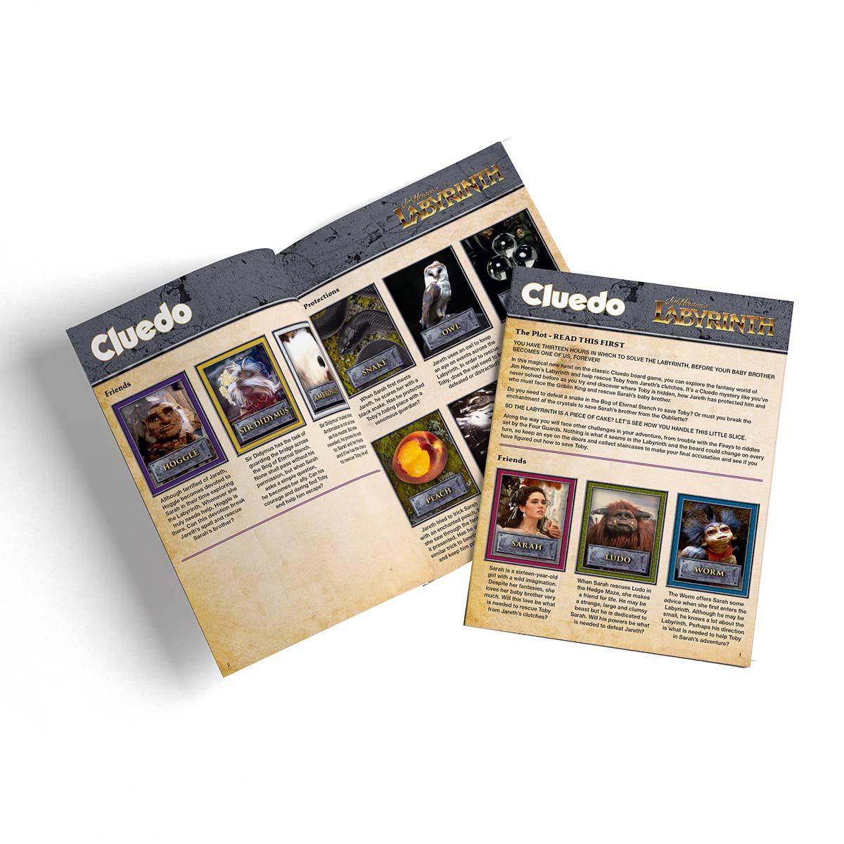 Labyrinth Cluedo Mystery Board Game Adventure | Board Game Bí Ẩn Kinh Điển | Winning Moves - Hình ảnh bổ sung 5