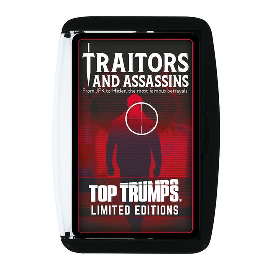 Traitors and Assassins Top Trumps Limited Edition Card Game - Board Game Thẻ Bài Lịch Sử - Winning Moves - Hình ảnh sản phẩm