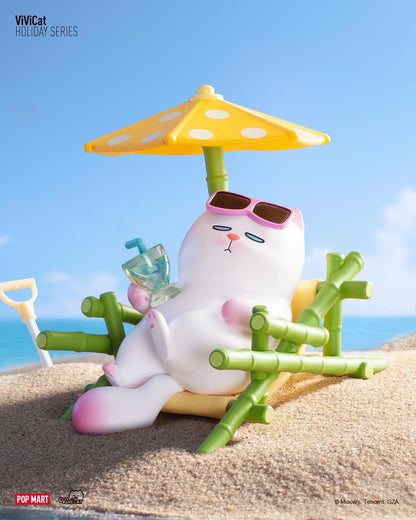 Vivicat Beach Holiday Blind Box Series - Mô hình Blind Box Pop Mart chính hãng