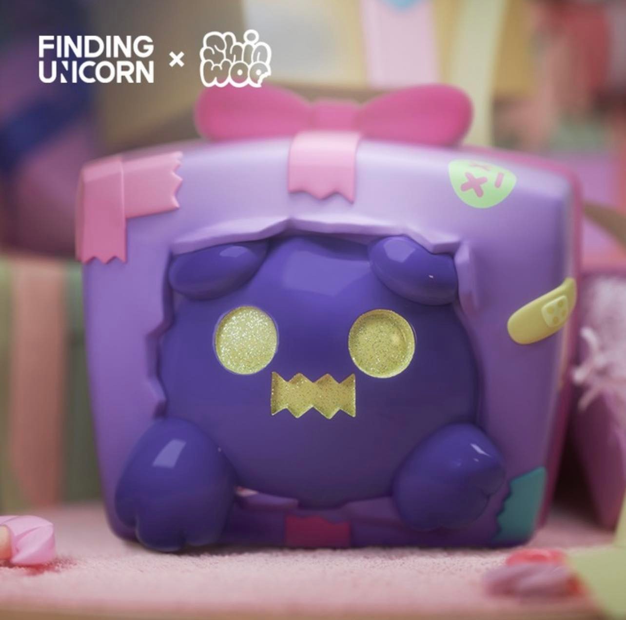 Shinwoo Birthday Alone Blind Box Series - Mô Hình Art Toy Hộp Mù - Finding Unicorn