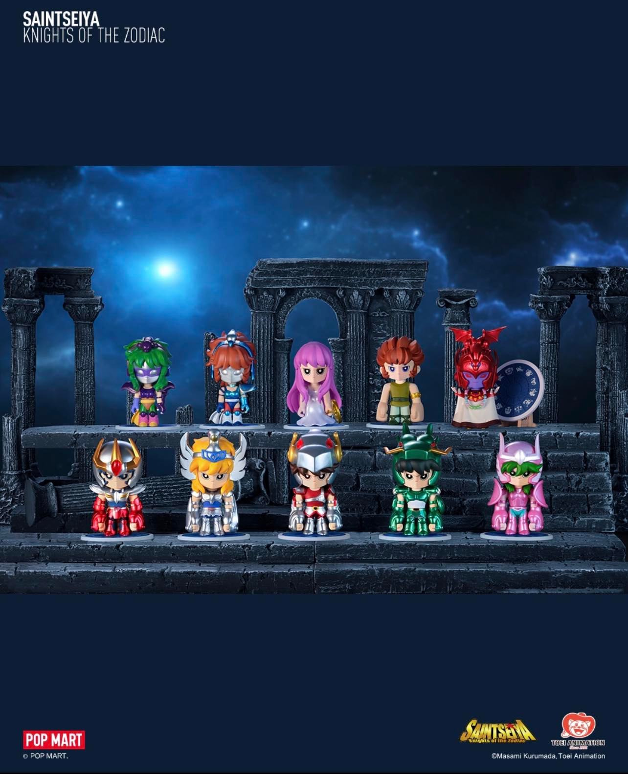 Saint Seiya Blind Box Series - Mô Hình Blind Box Pop Mart