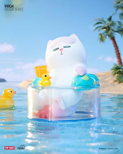 Vivicat Beach Holiday Blind Box Series - Mô hình Blind Box Pop Mart chính hãng
