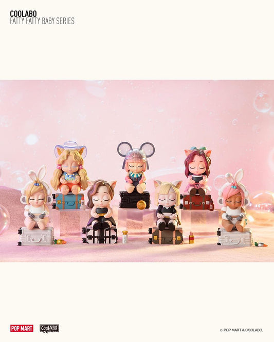 Coolabo Fatty Fatty Baby Blind Box Series - Mô hình đồ chơi bí mật Pop Mart - Hình ảnh sản phẩm