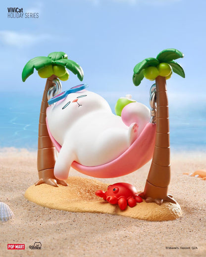 Vivicat Beach Holiday Blind Box Series - Mô hình Blind Box Pop Mart chính hãng