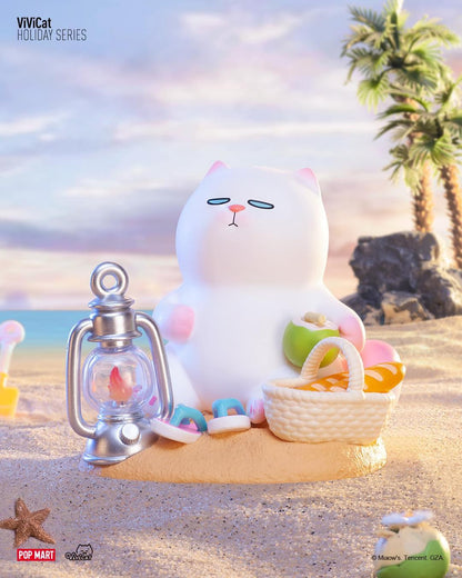 Vivicat Beach Holiday Blind Box Series - Mô hình Blind Box Pop Mart chính hãng