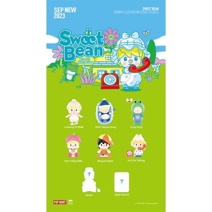 Sweet Bean Growth Illustration - Mô hình Blind Box - POP MART
