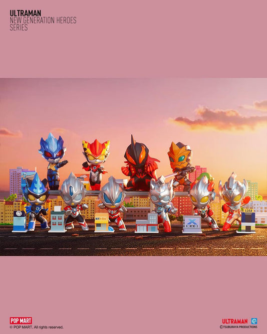 Ultraman New Generation Heroes Blind Box Series - Mô hình Hộp mù Pop Mart
