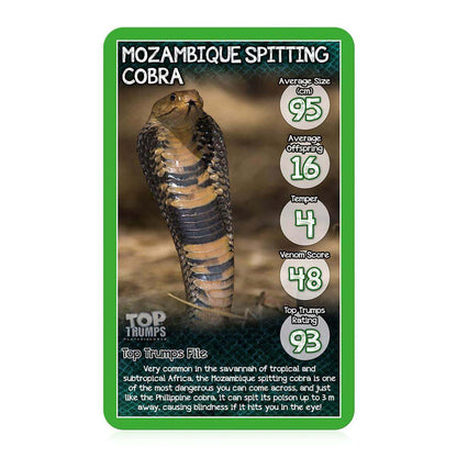 Snakes Top Trumps Card Game Trò chơi thẻ bài giáo dục loài rắn Winning Moves UK - Hình ảnh bổ sung 4