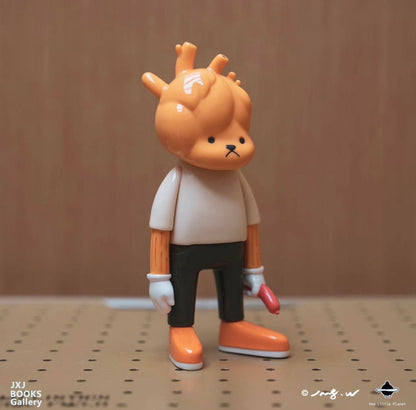 JD Wang - Kokoro Mô Hình Art Toy Figure One Little Planet - Hình ảnh sản phẩm