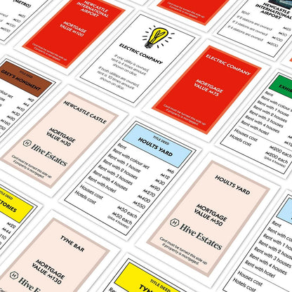 Newcastle & Gateshead Monopoly Board Game - Cờ Tỷ Phú Phiên Bản Đặc Biệt - Winning Moves