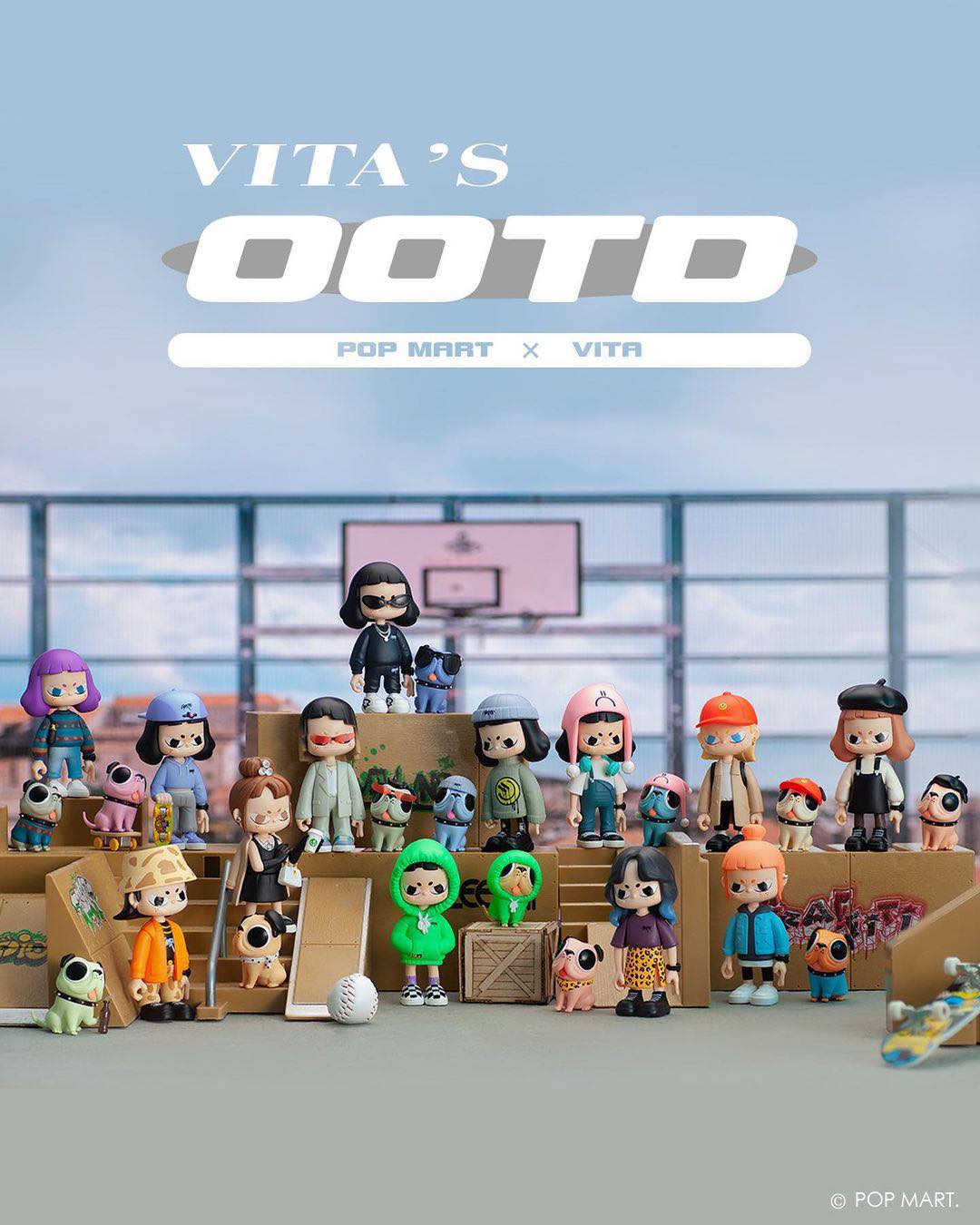 Popmart x Vita Daily Wear Collection Blindbox Series - Mô Hình Blind Box Chính Hãng Pop Mart