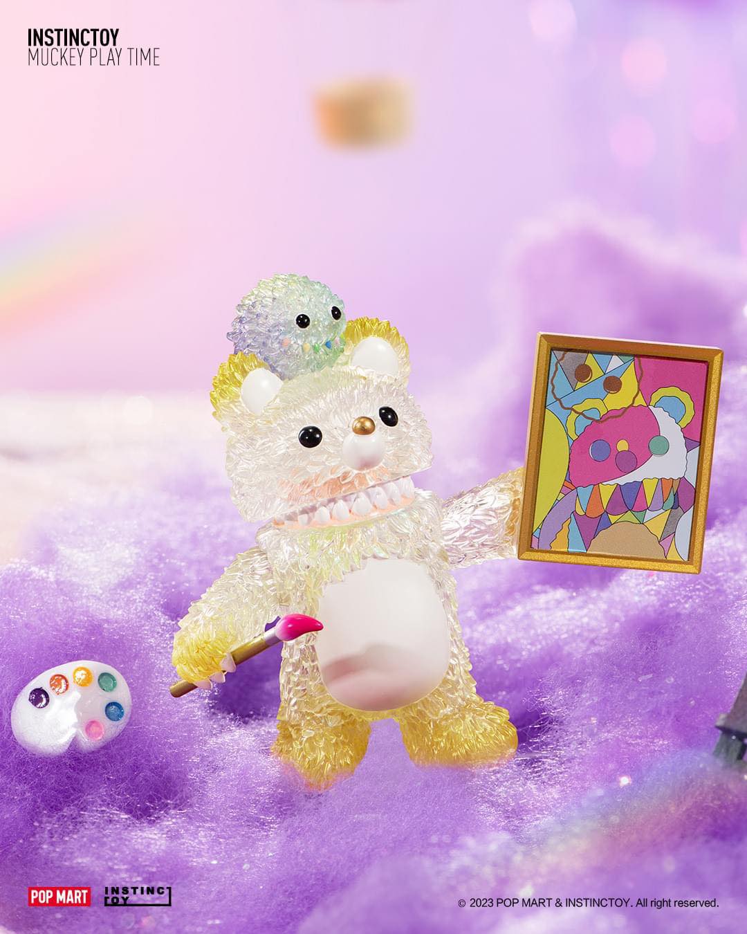 INSTINCTOY Muckey Play Time Blind Box Series - Mô hình Hộp Mù Pop Mart - Góc nhìn khác 3