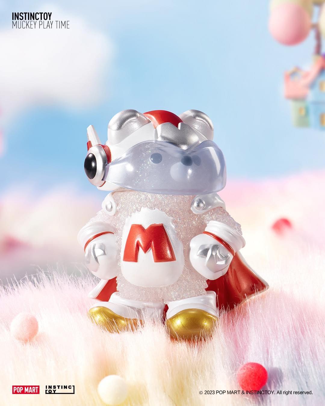 INSTINCTOY Muckey Play Time Blind Box Series - Mô hình Hộp Mù Pop Mart - Hình ảnh chi tiết 2