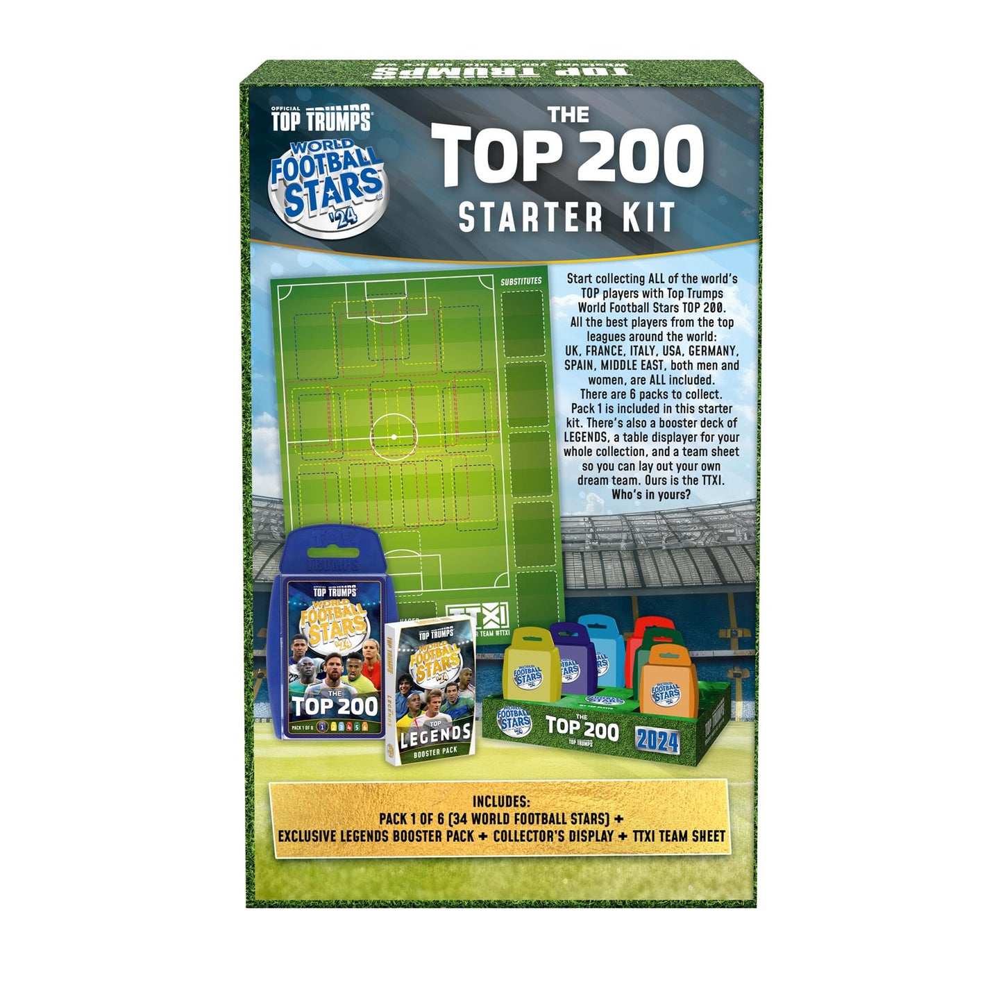 World Football Stars Top 200 Top Trumps - Starter Kit - Bộ Bài Thẻ Sưu Tập Bóng Đá Top Trumps - Hình ảnh chi tiết 2
