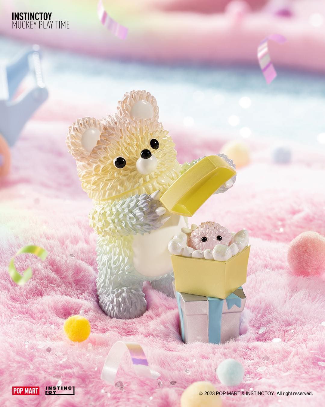 INSTINCTOY Muckey Play Time Blind Box Series - Mô hình Hộp Mù Pop Mart - Hình ảnh bổ sung 7