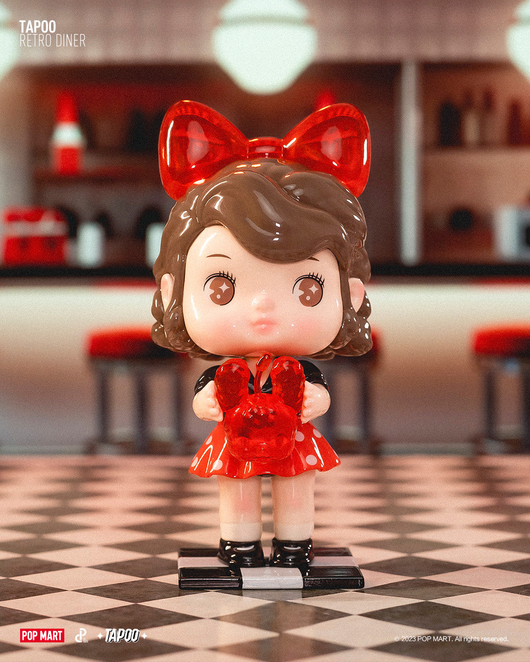 TAPOO Retro Diner Series - Mô Hình Blind Box Chính Hãng Pop Mart
