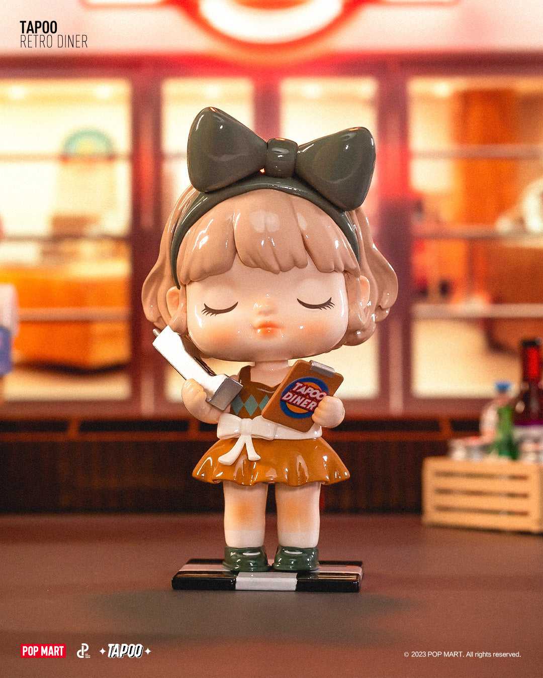 TAPOO Retro Diner Series - Mô Hình Blind Box Chính Hãng Pop Mart