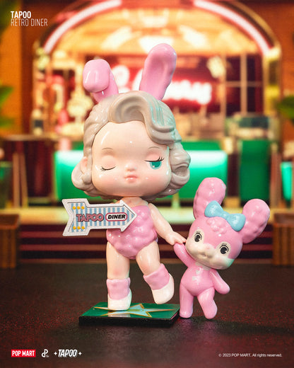 TAPOO Retro Diner Series - Mô Hình Blind Box Chính Hãng Pop Mart