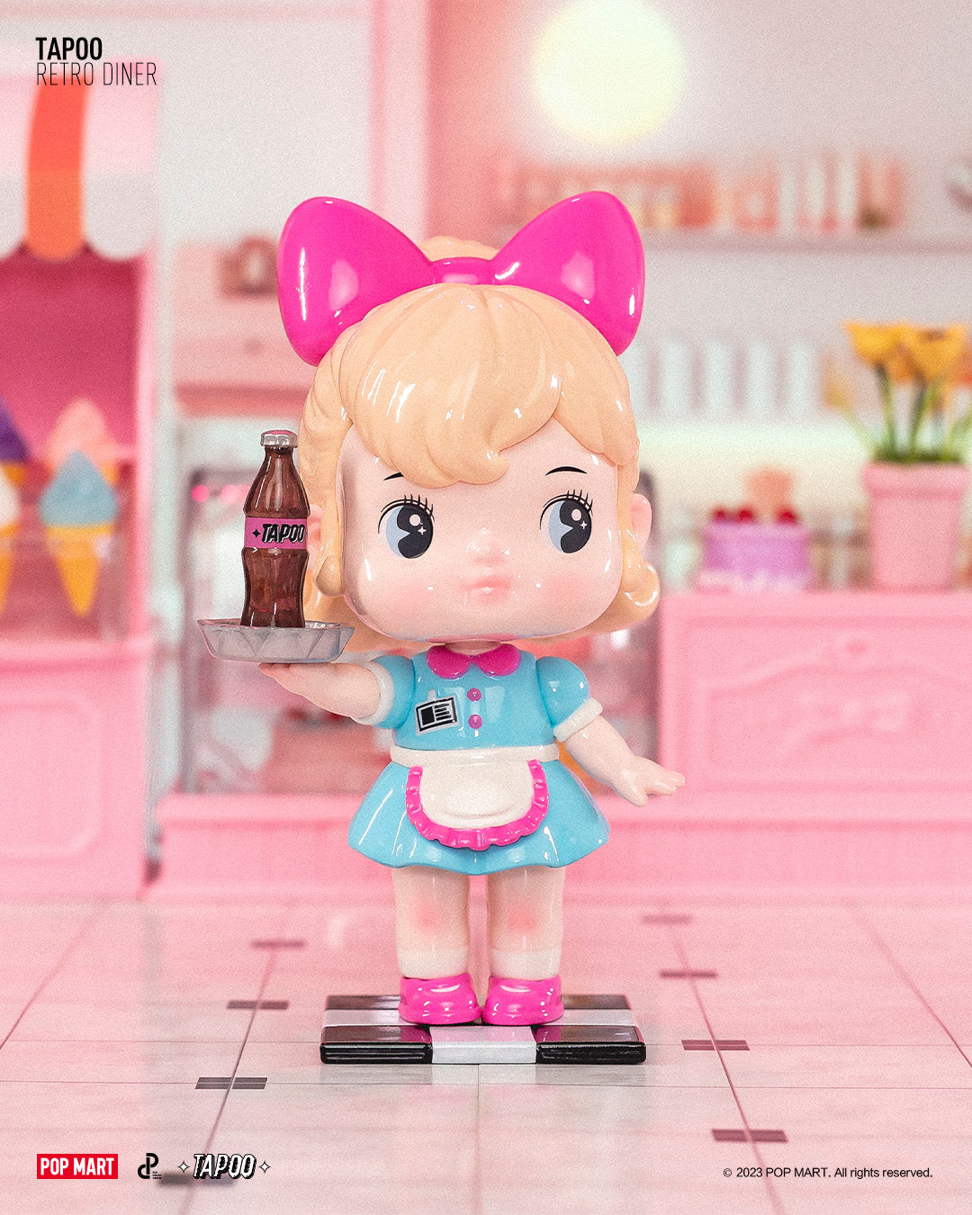 TAPOO Retro Diner Series - Mô Hình Blind Box Chính Hãng Pop Mart