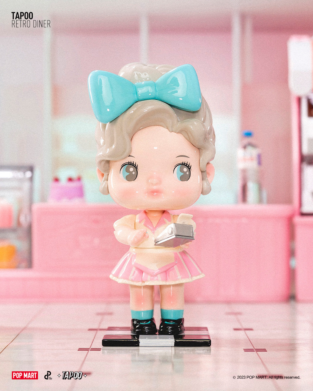 TAPOO Retro Diner Series - Mô Hình Blind Box Chính Hãng Pop Mart