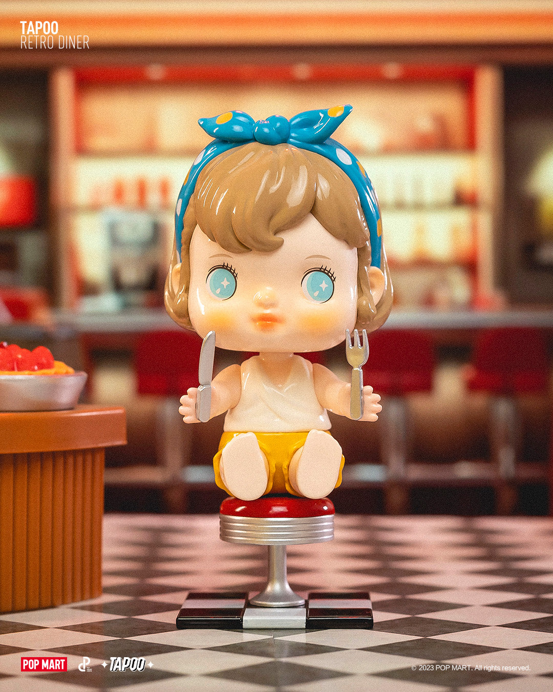 TAPOO Retro Diner Series - Mô Hình Blind Box Chính Hãng Pop Mart