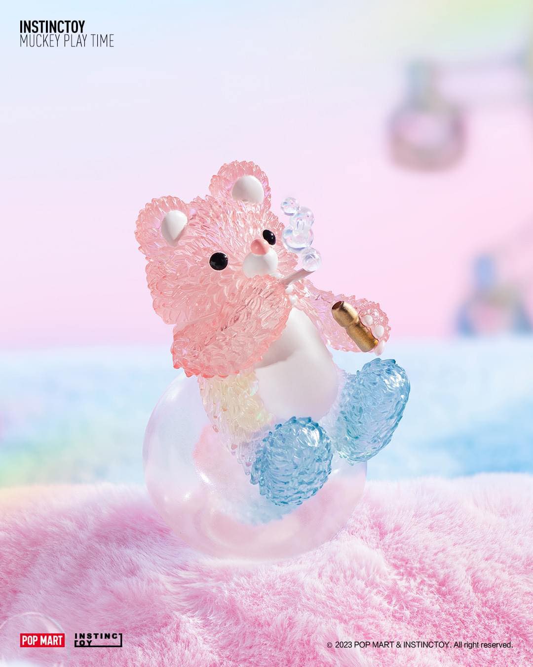INSTINCTOY Muckey Play Time Blind Box Series - Mô hình Hộp Mù Pop Mart Pop Mart - ảnh 3 - Blind Box