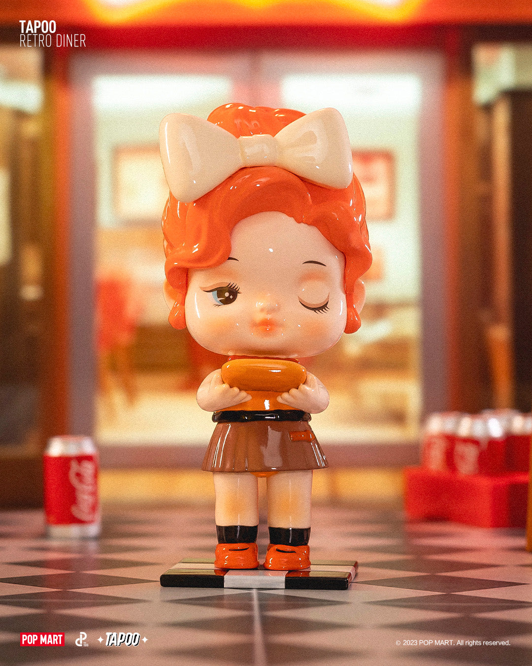 TAPOO Retro Diner Series - Mô Hình Blind Box Chính Hãng Pop Mart