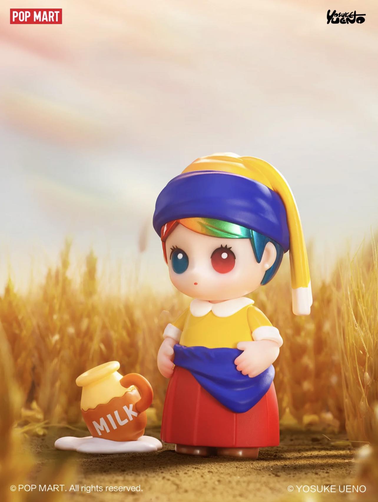 YOSUKE UENO The Art World Journey Series Figures - Mô hình Blind Box Art Toy Pop Mart