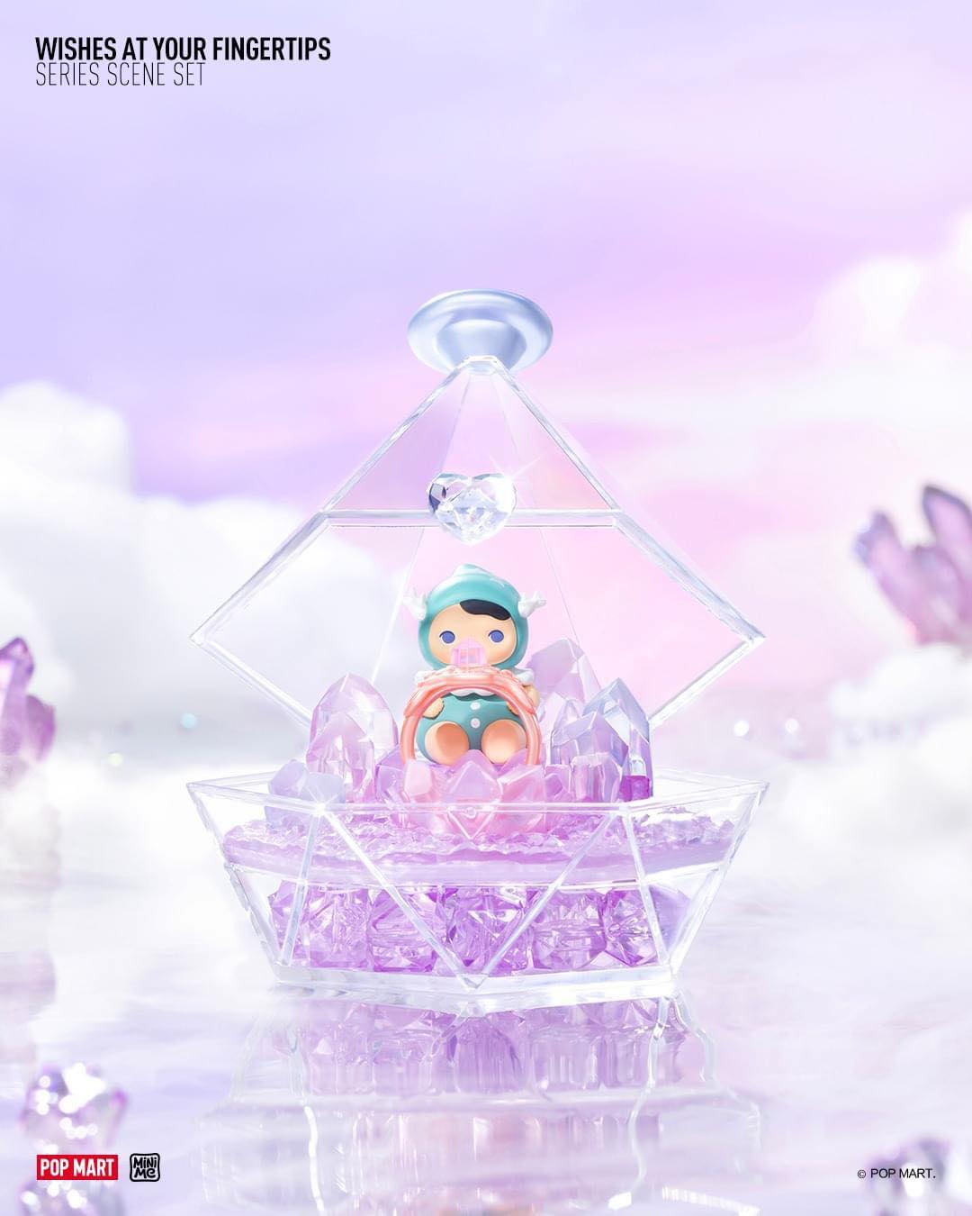 Wishes at Your Fingertips Series Scene - Mô Hình Blindbox Hộp Nhẫn Pop Mart