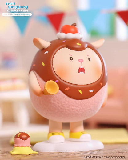 Popmart Flying DongDong I Love Ice Cream Blindbox Series - Mô hình hộp mù chính hãng Pop Mart