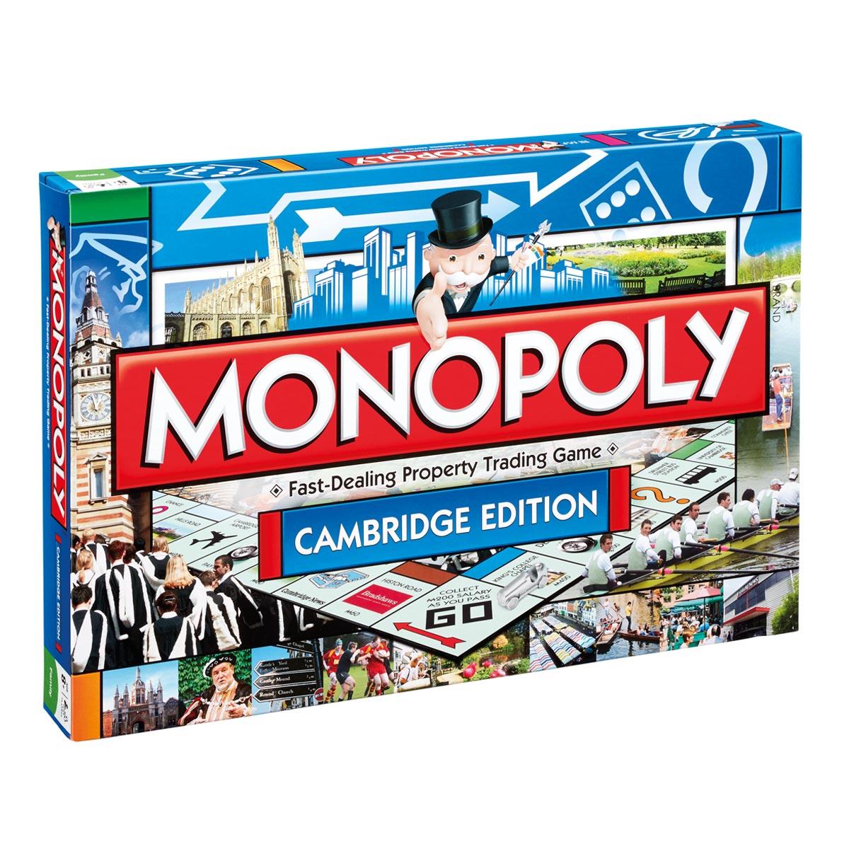 Cambridge Monopoly Board Game - Cờ Tỷ Phú Phiên Bản Thành Phố Cambridge - Winning Moves