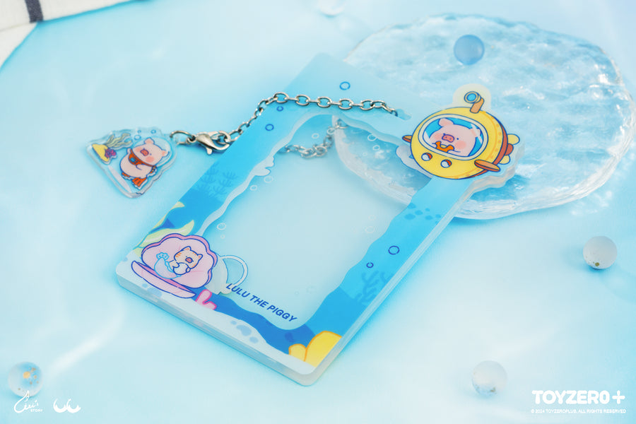 LuLu the Piggy Ocean - Acrylic Card Holder (Under the Sea ver.) - Thẻ Đựng Thẻ Acrylic Chính Hãng ToyZero+ - Hình ảnh sản phẩm