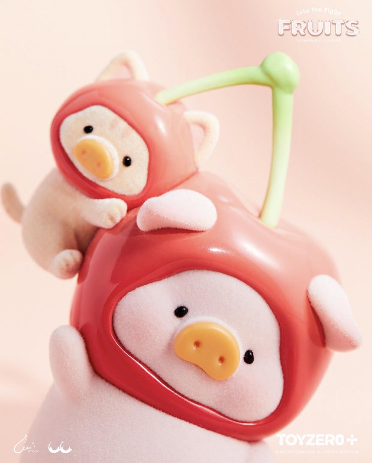 LuLu The Piggy Fruit - Cherry - Mô hình Figure - Toyzero+ - Hình ảnh sản phẩm