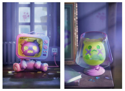 ShinWoo GHOST BEAR HOUSE Blind Box Series - Mô Hình Đồ Chơi Hộp Mù - Finding Unicorn