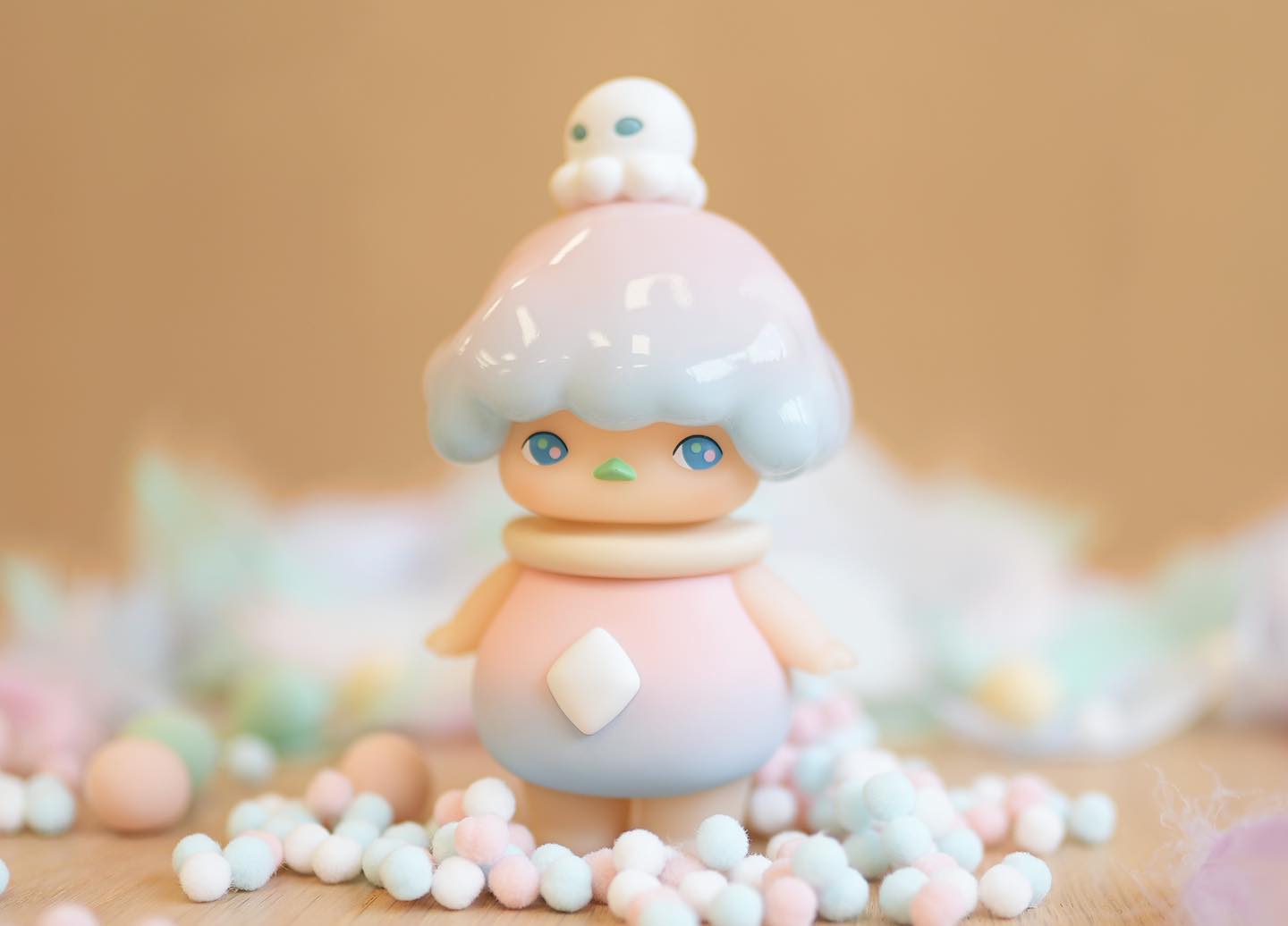Pucky - Mini Pluto - Marshamallow Cloud | Mô hình Art Toy cao cấp | One Little Planet