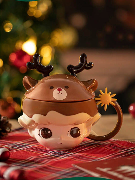 DIMOO Letters from Snowman Series-Mug - Ly Sứ Cao Cấp Pop Mart