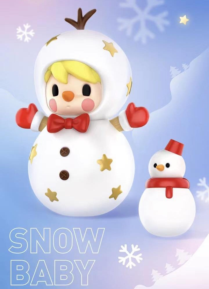 Popmart Sweet Bean Snow Baby Figurine - Mô Hình Art Toy Chính Hãng Pop Mart